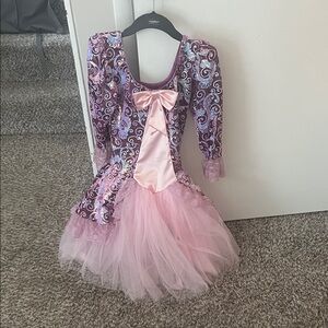 Pink and Purple Women’s Dance Costume